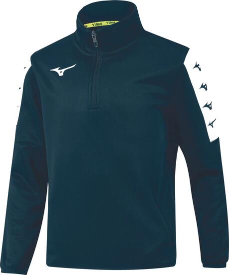 Felpa Nera Uomo Mizuno 32FC9500
