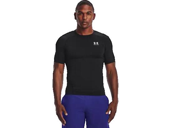 T-shirt Under Armour HeatGear homme polyester noir