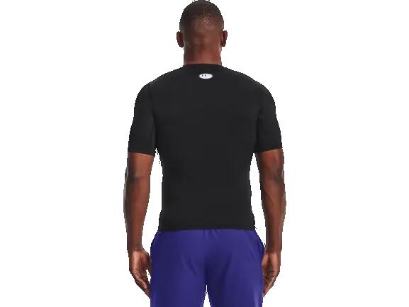 T-shirt Under Armour HeatGear homme polyester noir 2/7