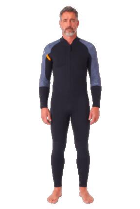 4/3 Optimizer Dual Zip - Herren Langstrecken-Neoprenanzug