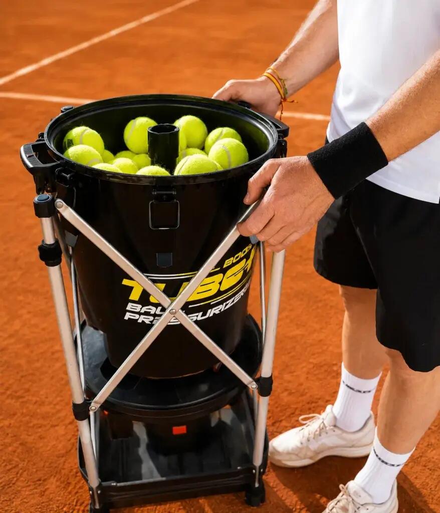 Cube X100e | TuboPlus - Drukregelaar voor tennis- en paddleballen 5/7