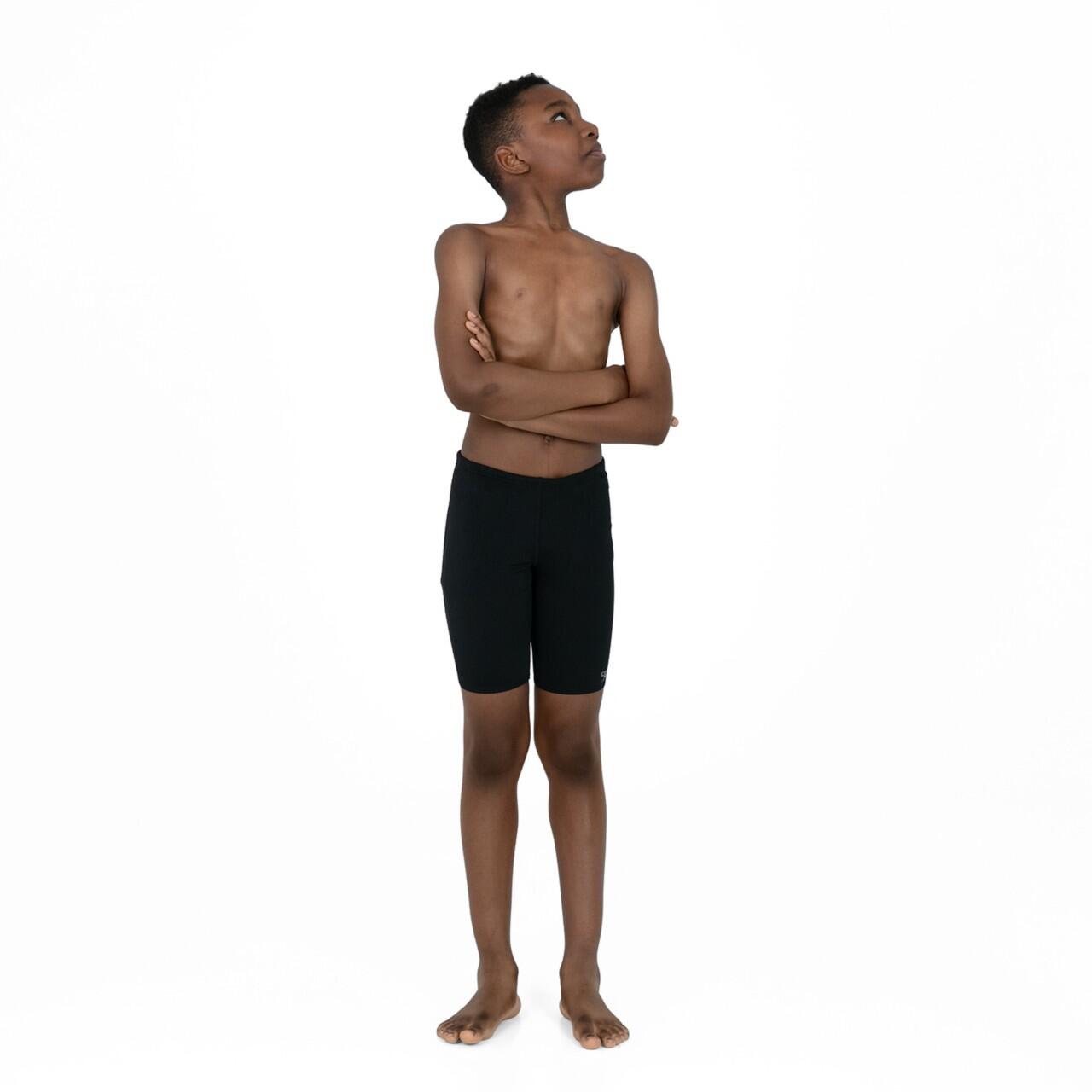 SPEEDO BOY'S ESSENTIAL ENDURANCE+ JAMMER BLACK, 34 (15-16 YEARS) 5/5