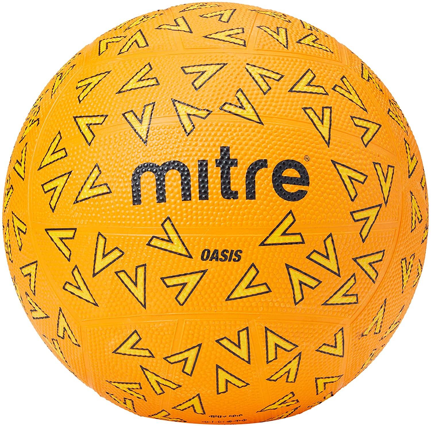 MITRE OASIS TRAINING NETBALL SIZE 4ORANGE 1/1