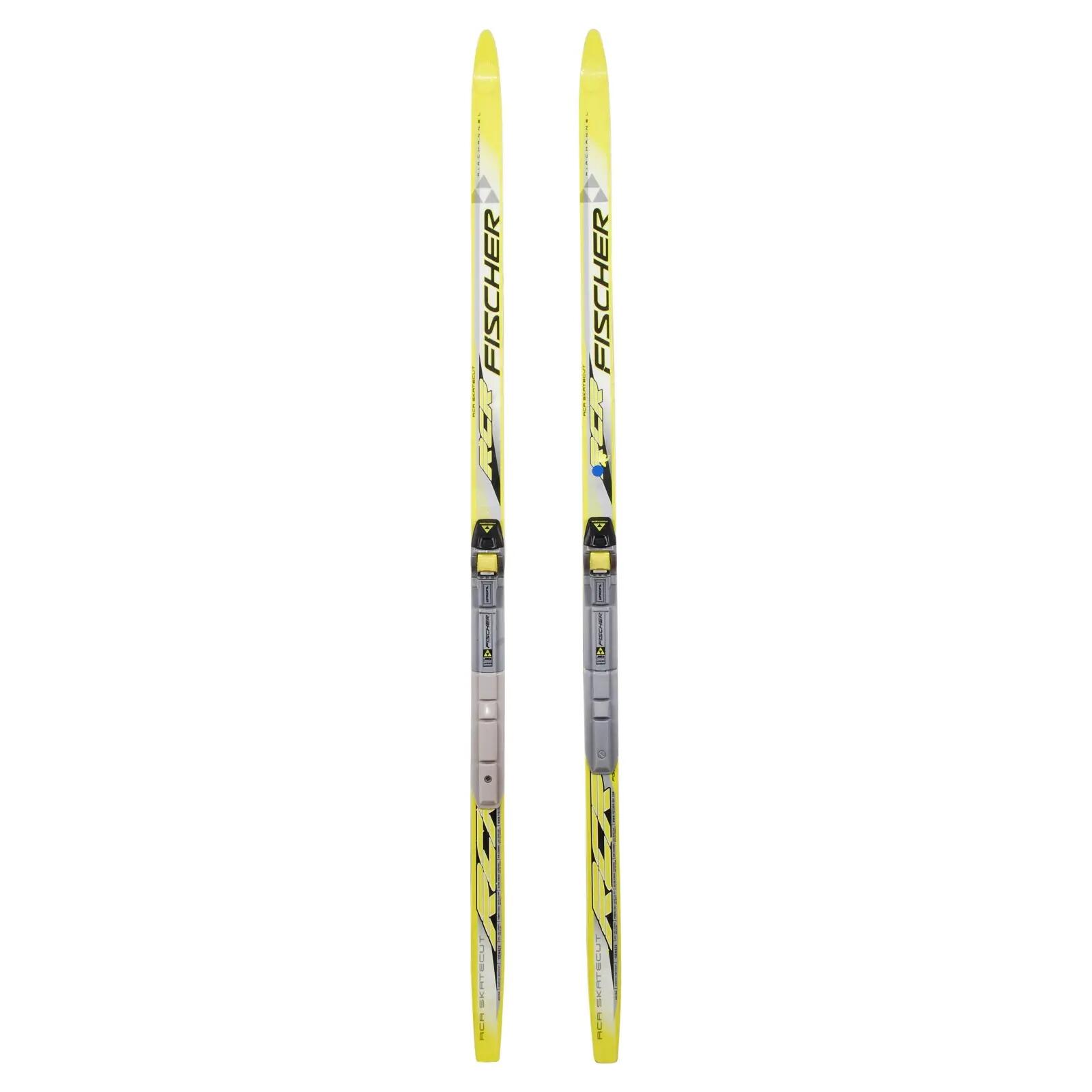 RECONDITIONNE - Ski De Fond Junior Fischer Rcr Skate + Fixation Sns 2/4