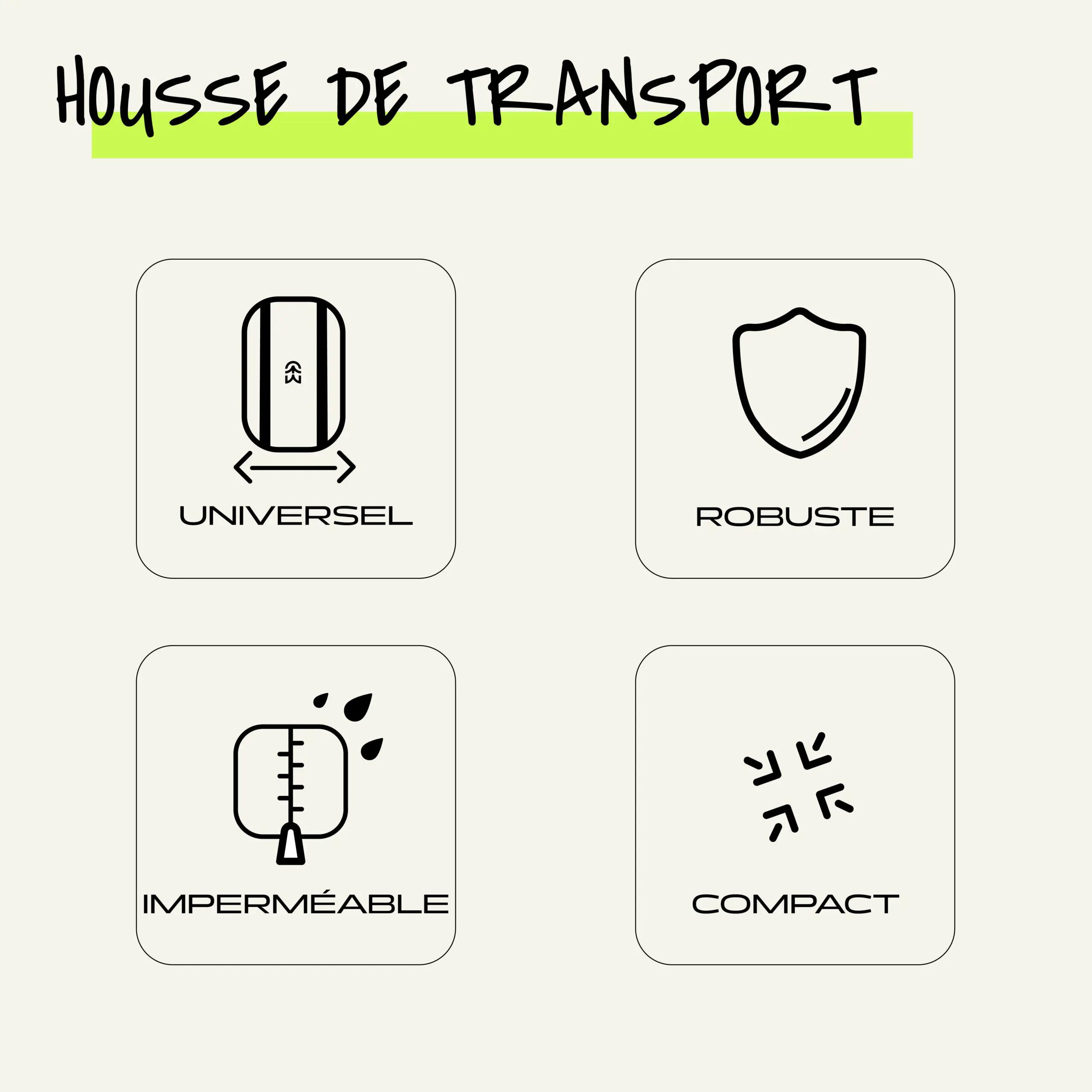 Bolsa de transporte para saco-cama Wilsa 5/5