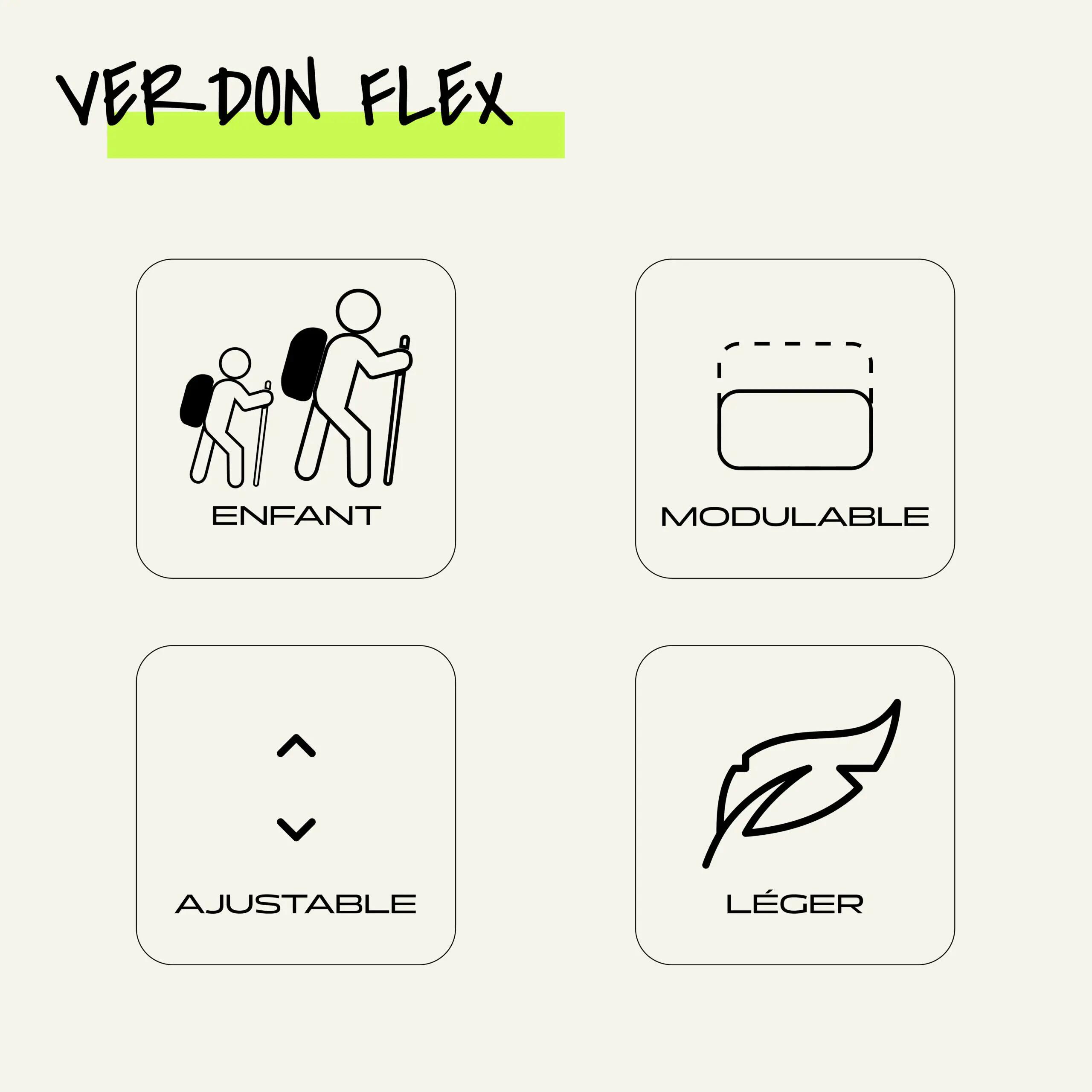 Verdon Flex" sleeping bag Wilsa 6/8