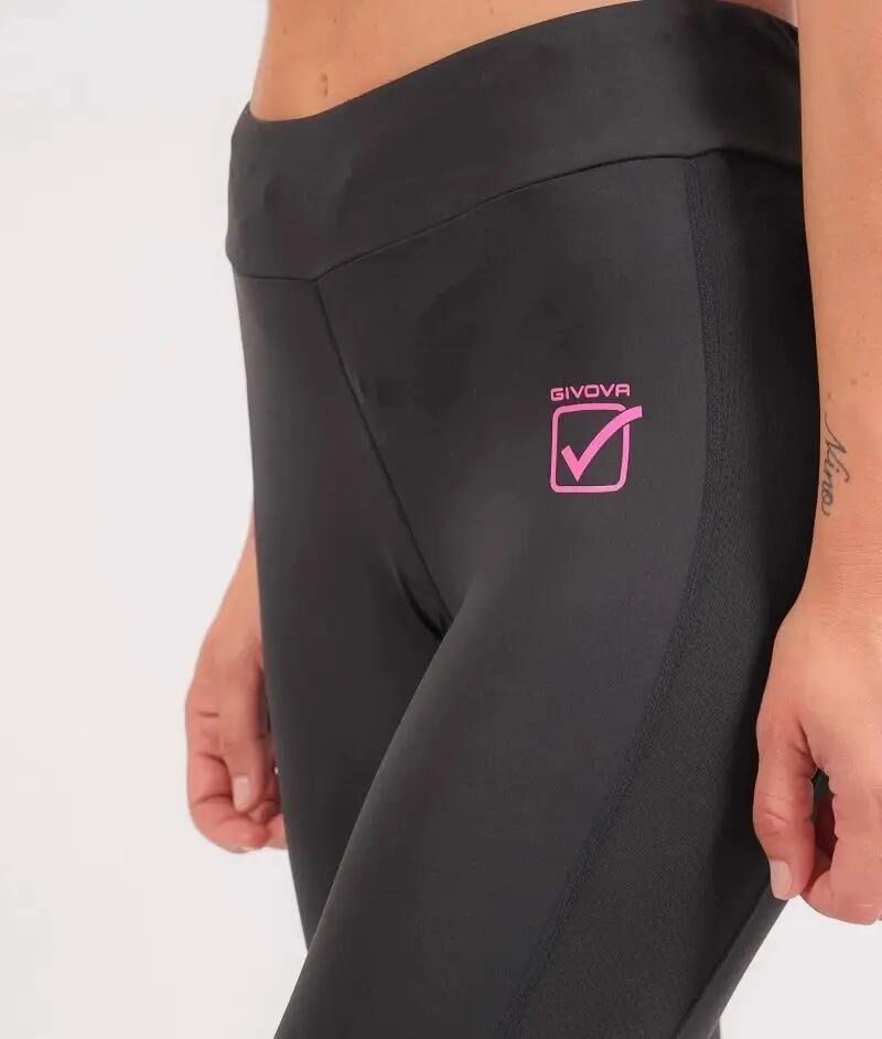 Leggings givova nero/fuxia 4/4