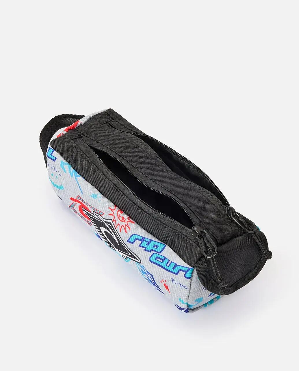 Estuche Niño Back To School 2 compartimentos - Gris clair 2/7