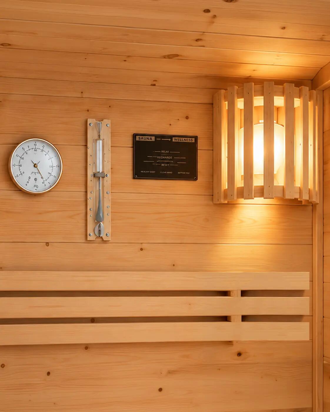 Sauna finlandais pour la maison 2 personnes 9/9