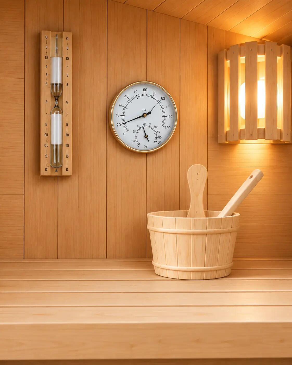 Sauna finlandais pour la maison 2 personnes 8/9