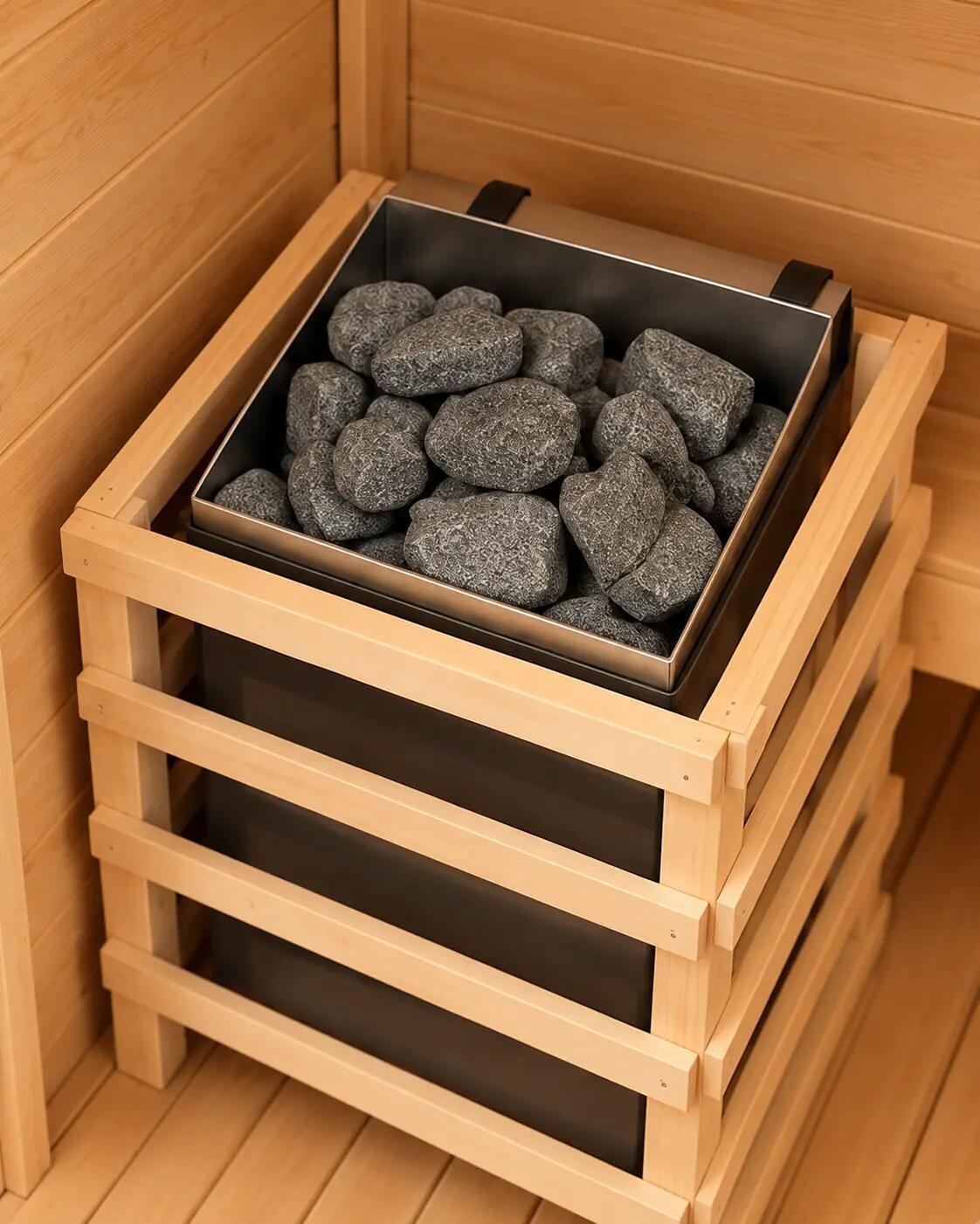 Sauna finlandais pour la maison 2 personnes 8/9