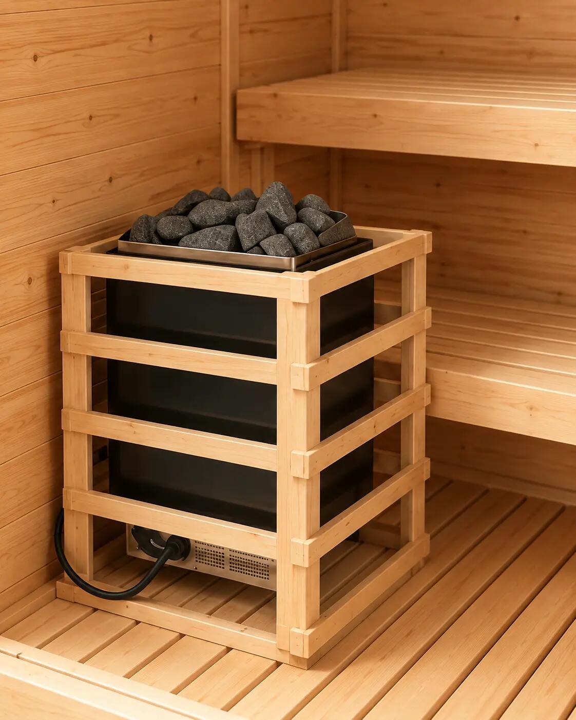 Sauna finlandais pour la maison 2-3 personnes 8/9