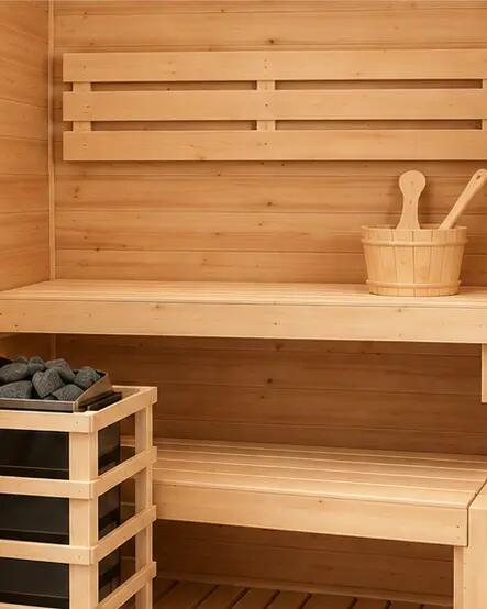 Sauna finlandais pour la maison 2 personnes 7/9