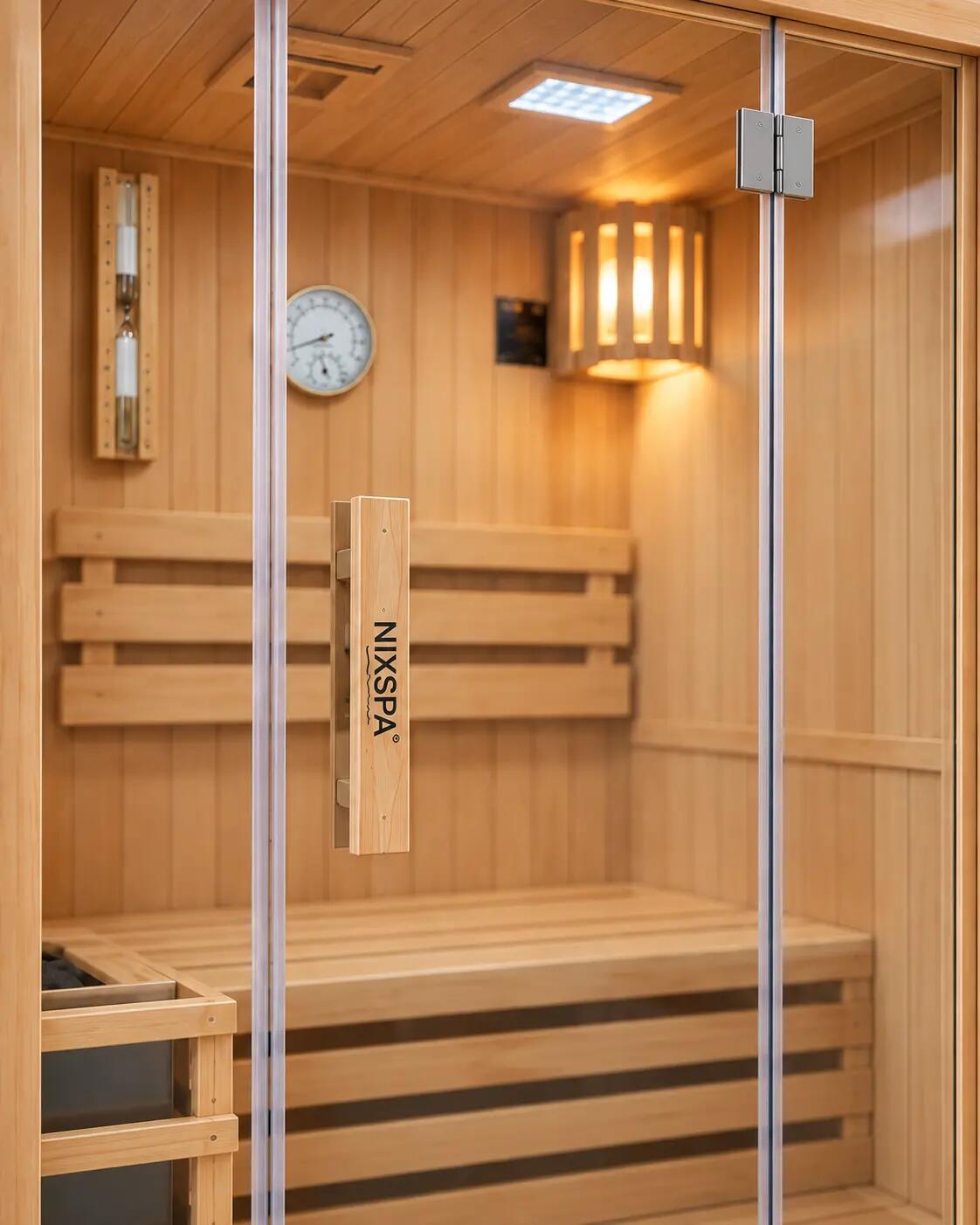 Sauna finlandais pour la maison 2 personnes 6/9