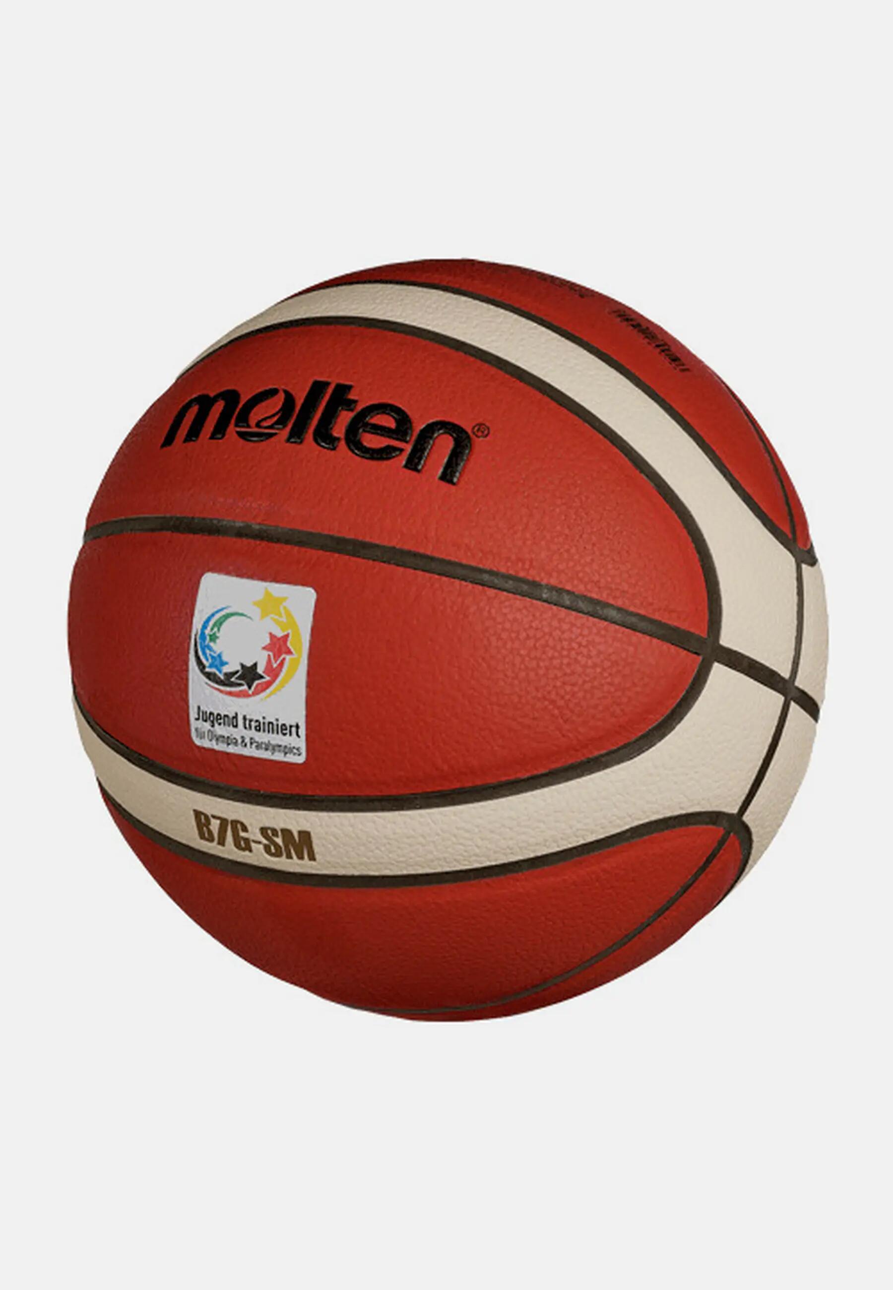 Basketball School Master Größe 7 Basketball Unisex Rot-Ivory 7/7
