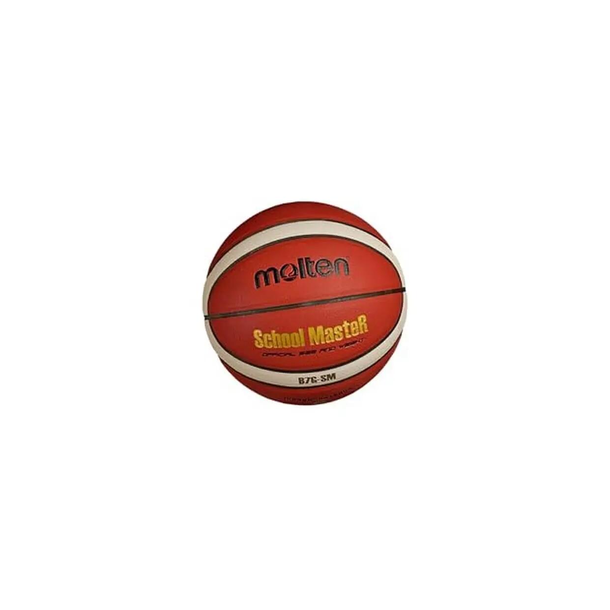 Basketball School Master Größe 7 Basketball Unisex Rot-Ivory 4/7