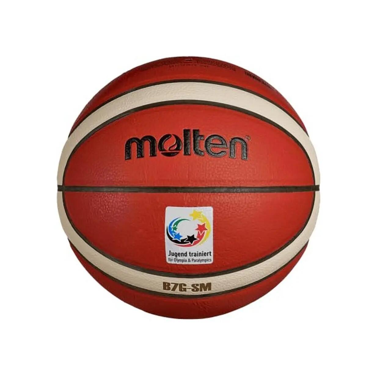 Basketball School Master Größe 7 Basketball Unisex Rot-Ivory 2/7