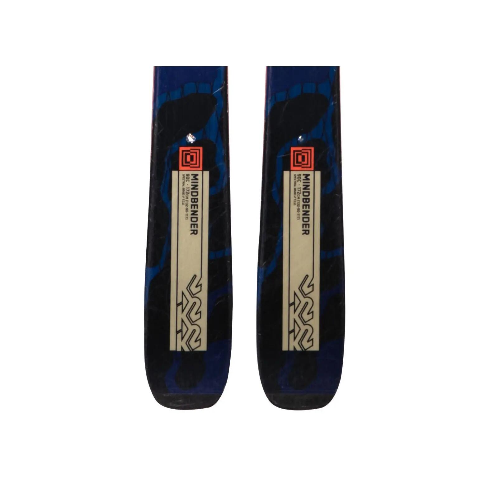 RECONDITIONNE - Ski K2 Mindbender 90 C + Fixations 4/5