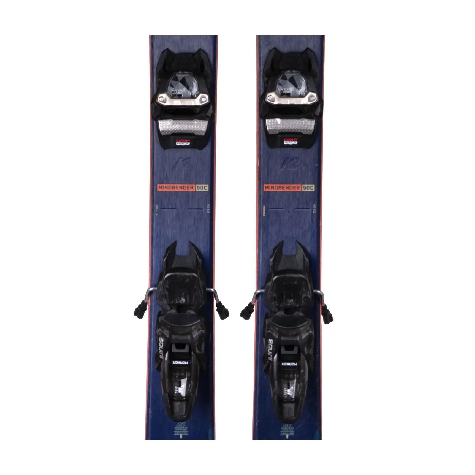 RECONDITIONNE - Ski K2 Mindbender 90 C + Fixations 3/5