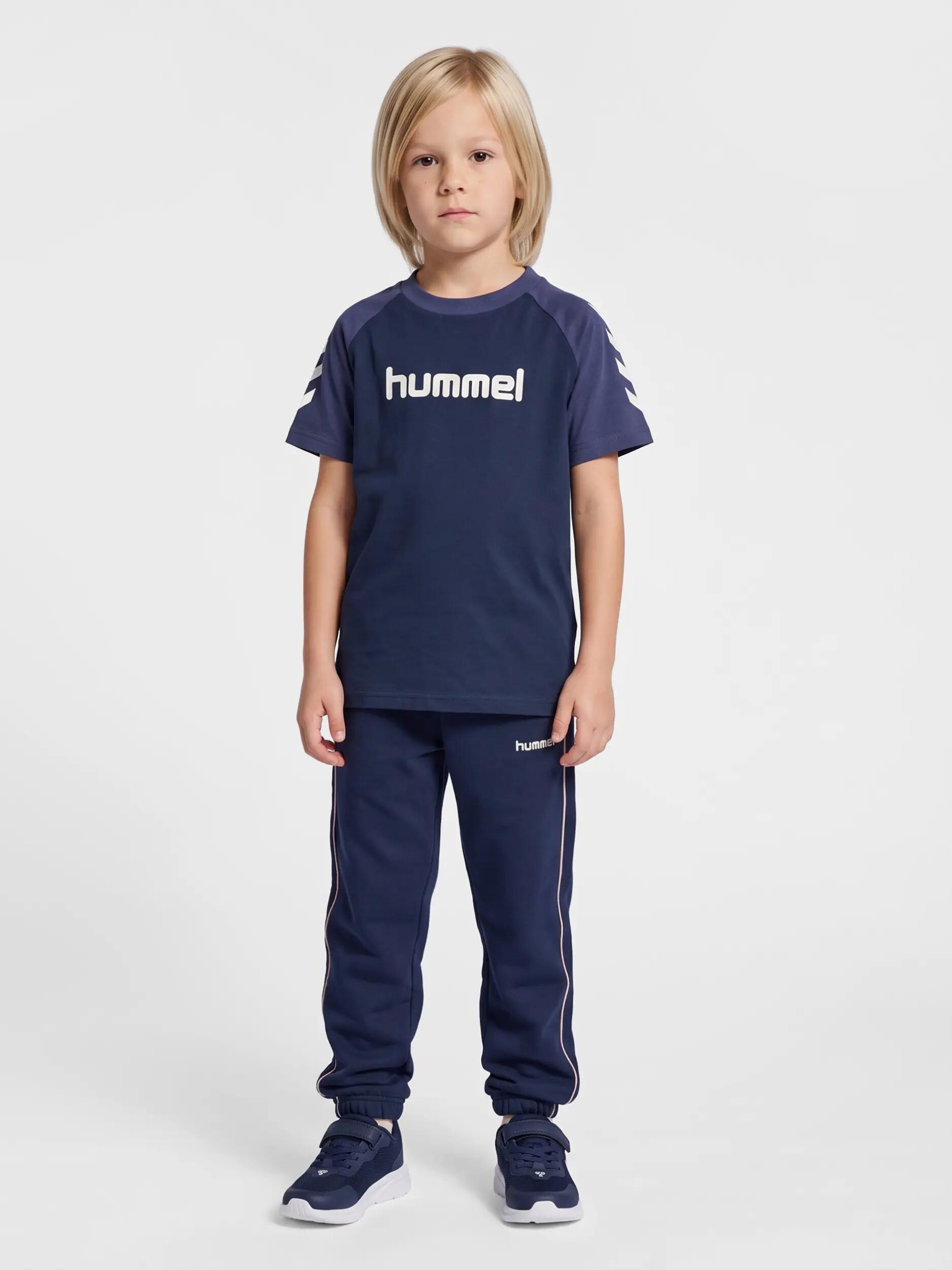 Gyerek edzőnadrág Hummel Loose Piping 3/9