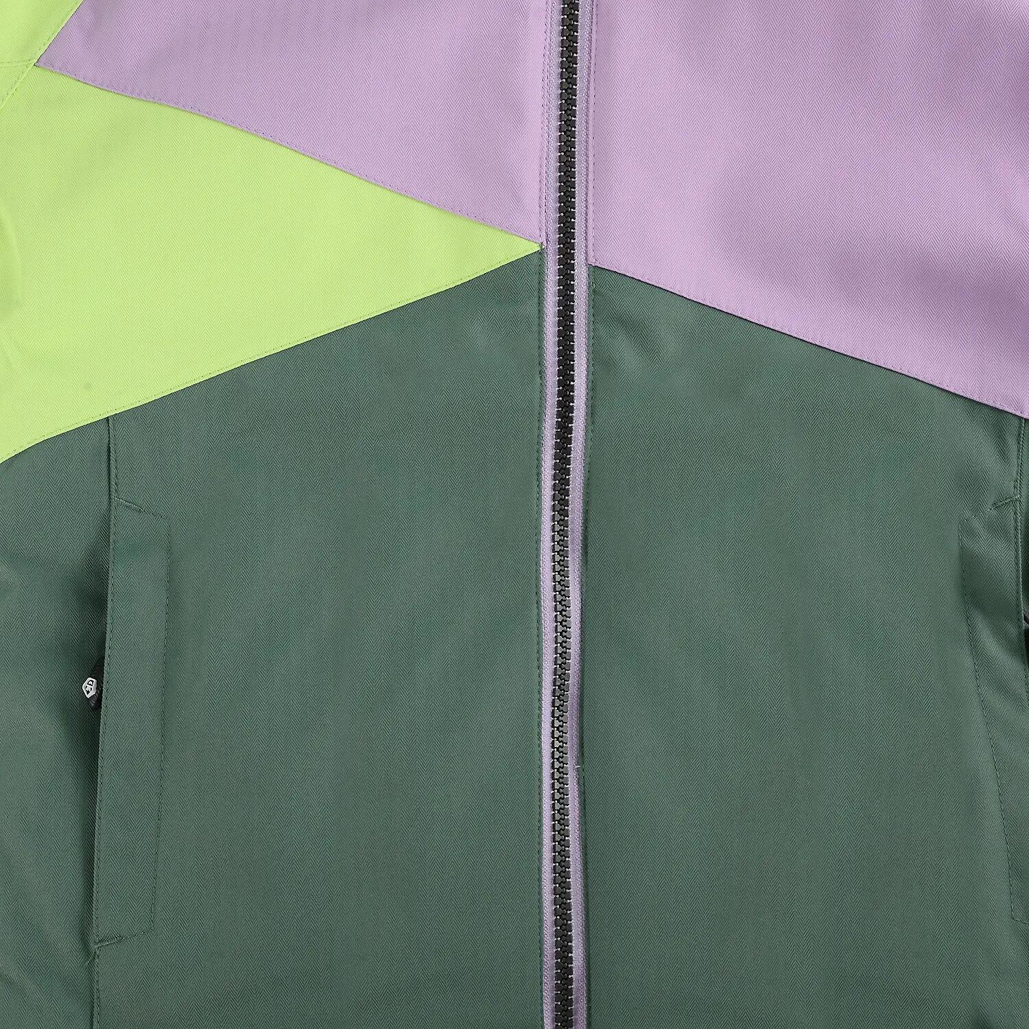 Kinder Skijacke Colorblock 3/4