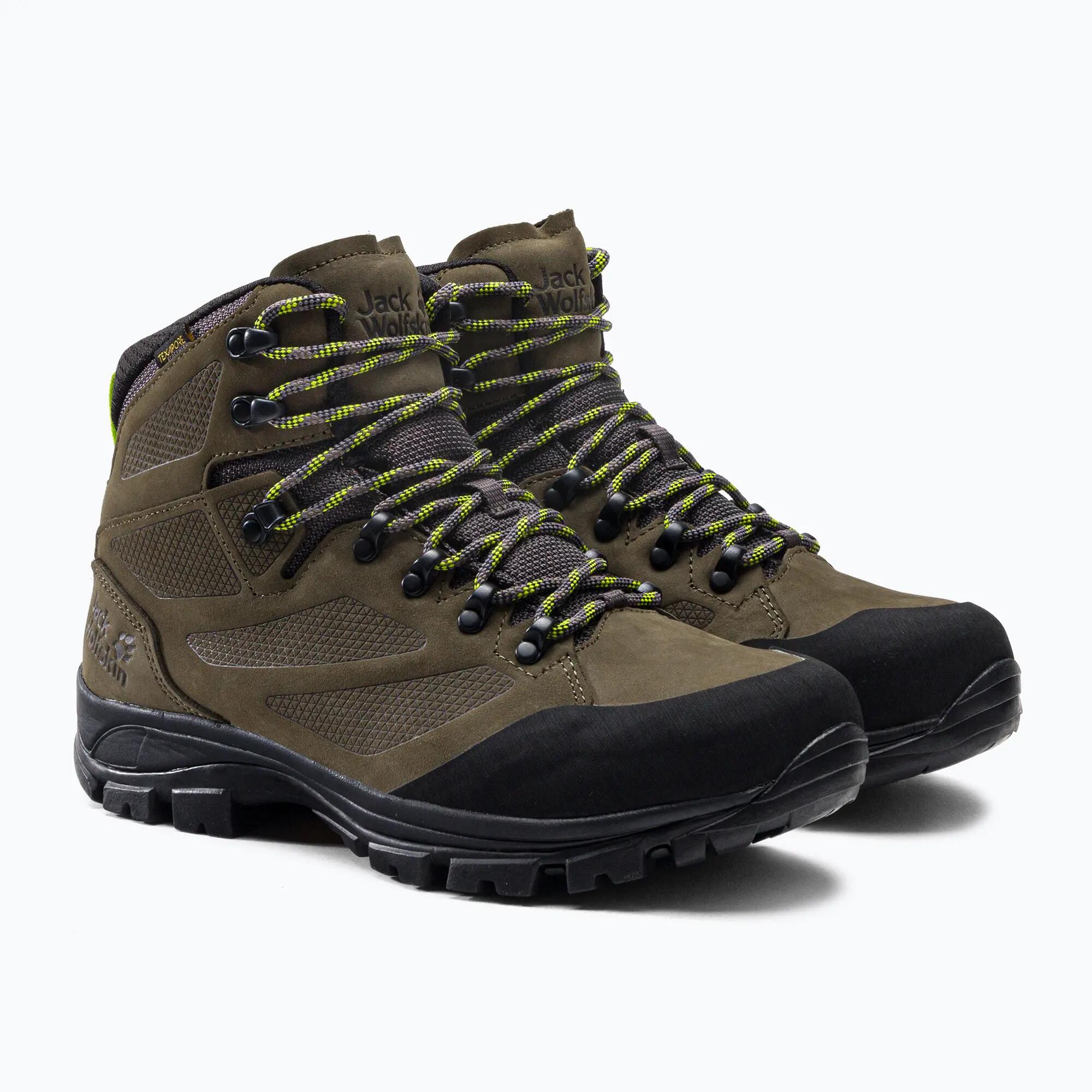 Wanderschuhe Rebellion Texapore Mid in Grün 5/5