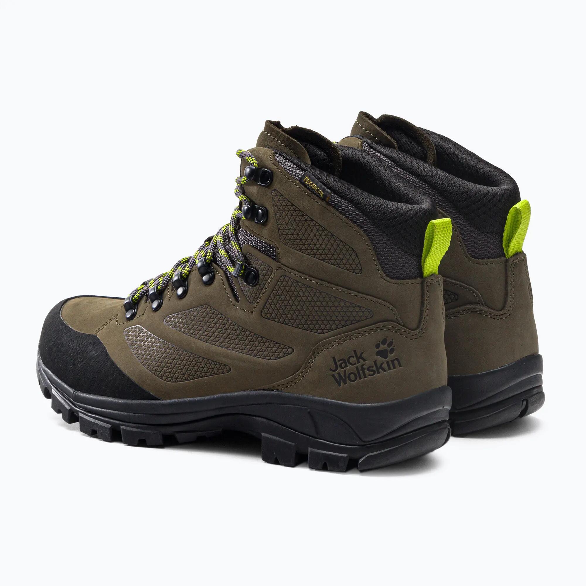 Wanderschuhe Rebellion Texapore Mid in Grün 3/5
