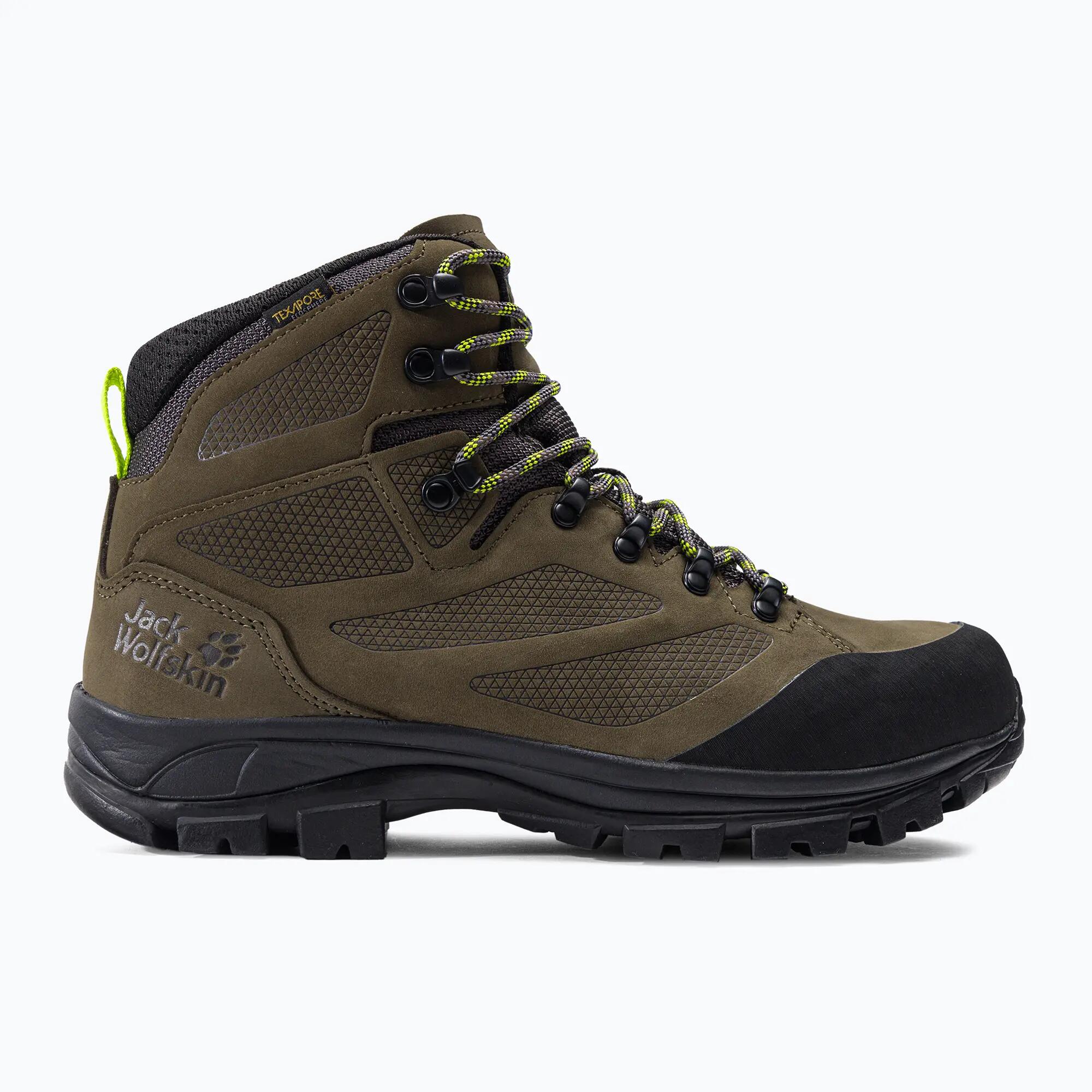 Wanderschuhe Rebellion Texapore Mid in Grün 2/5