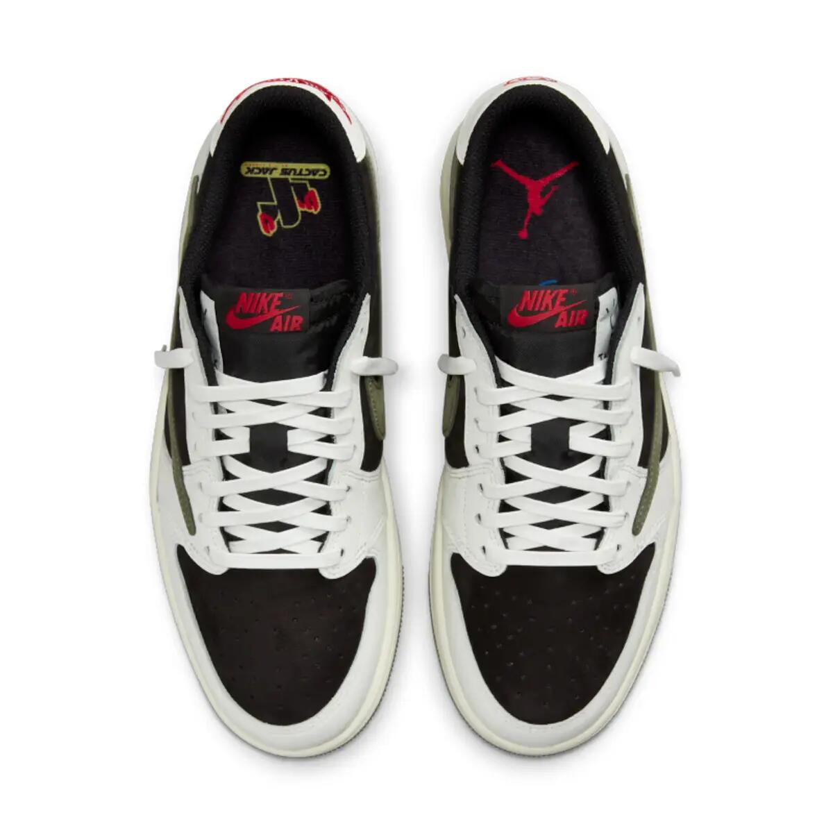 Air Jordan 1 Retro Low OG SP Travis Scott Olive (W) 4/6