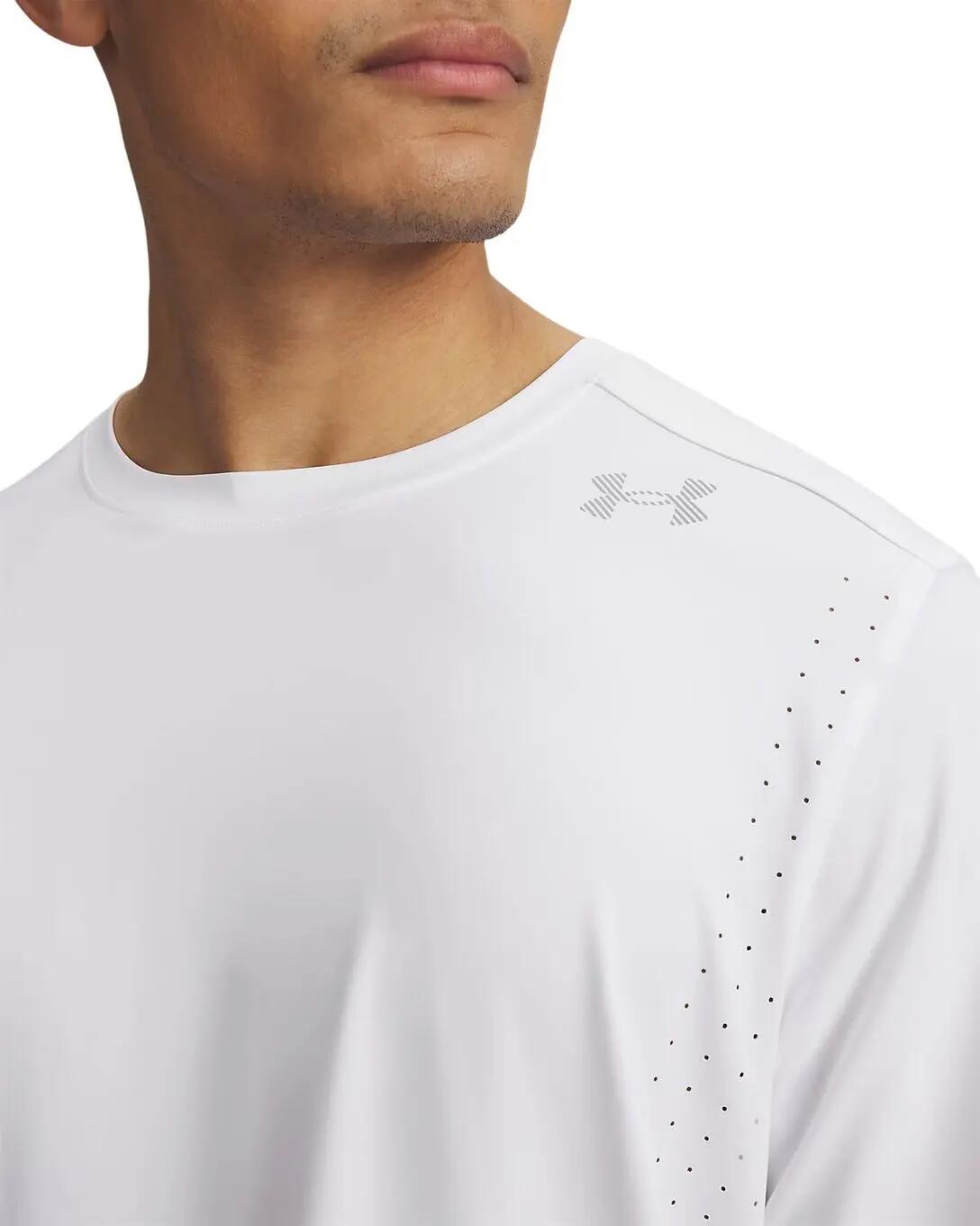 Camiseta de running Under Armour Velociti Pro blanca para hombre 3/3