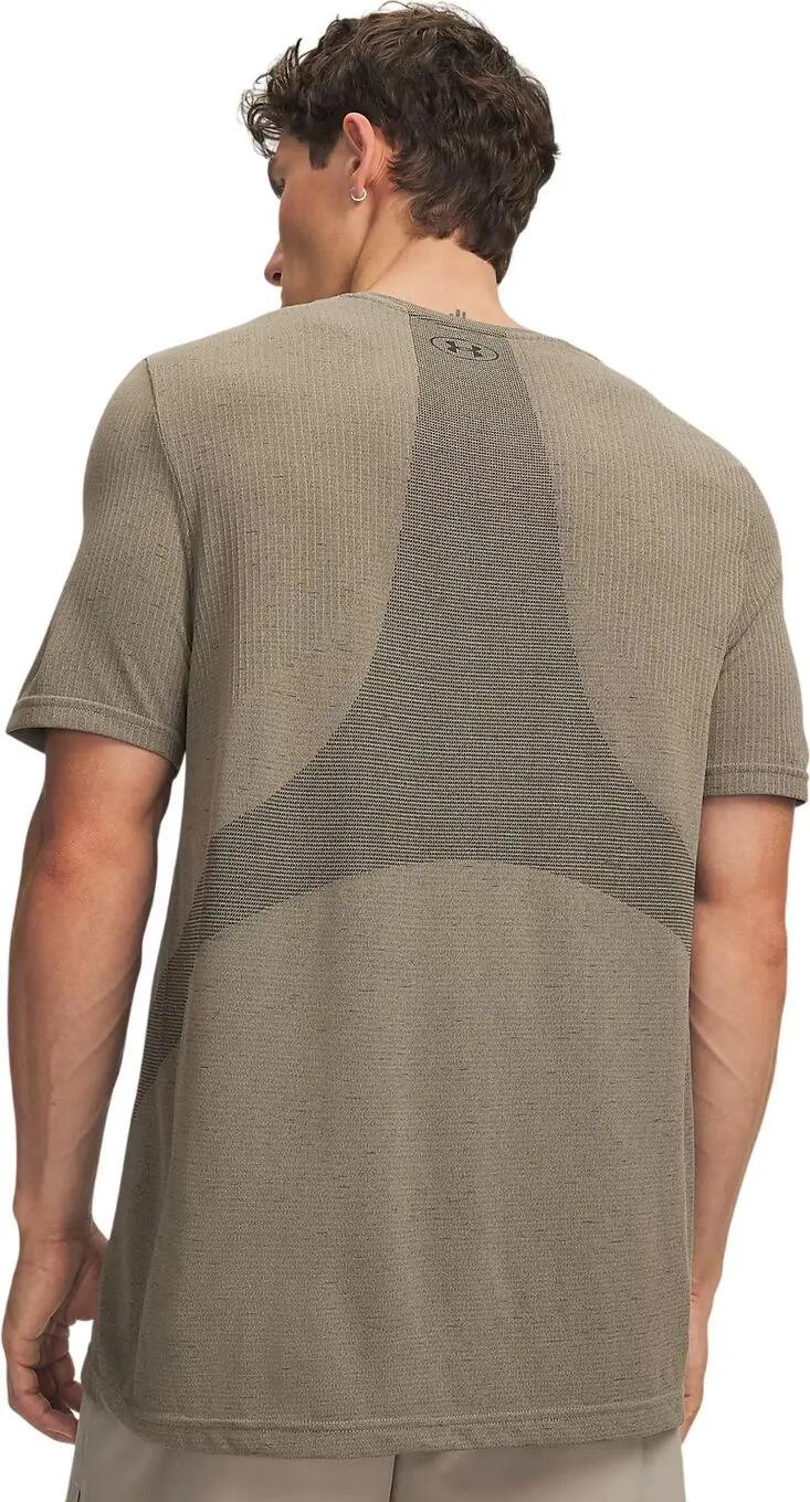 T-Shirt Under Armour Vanish Seamless Beige Homme 2/3