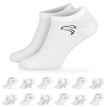 Damen Herren Fitness Sneaker Socken kurz Baumwollmix 12 Paar Strukturbündchen