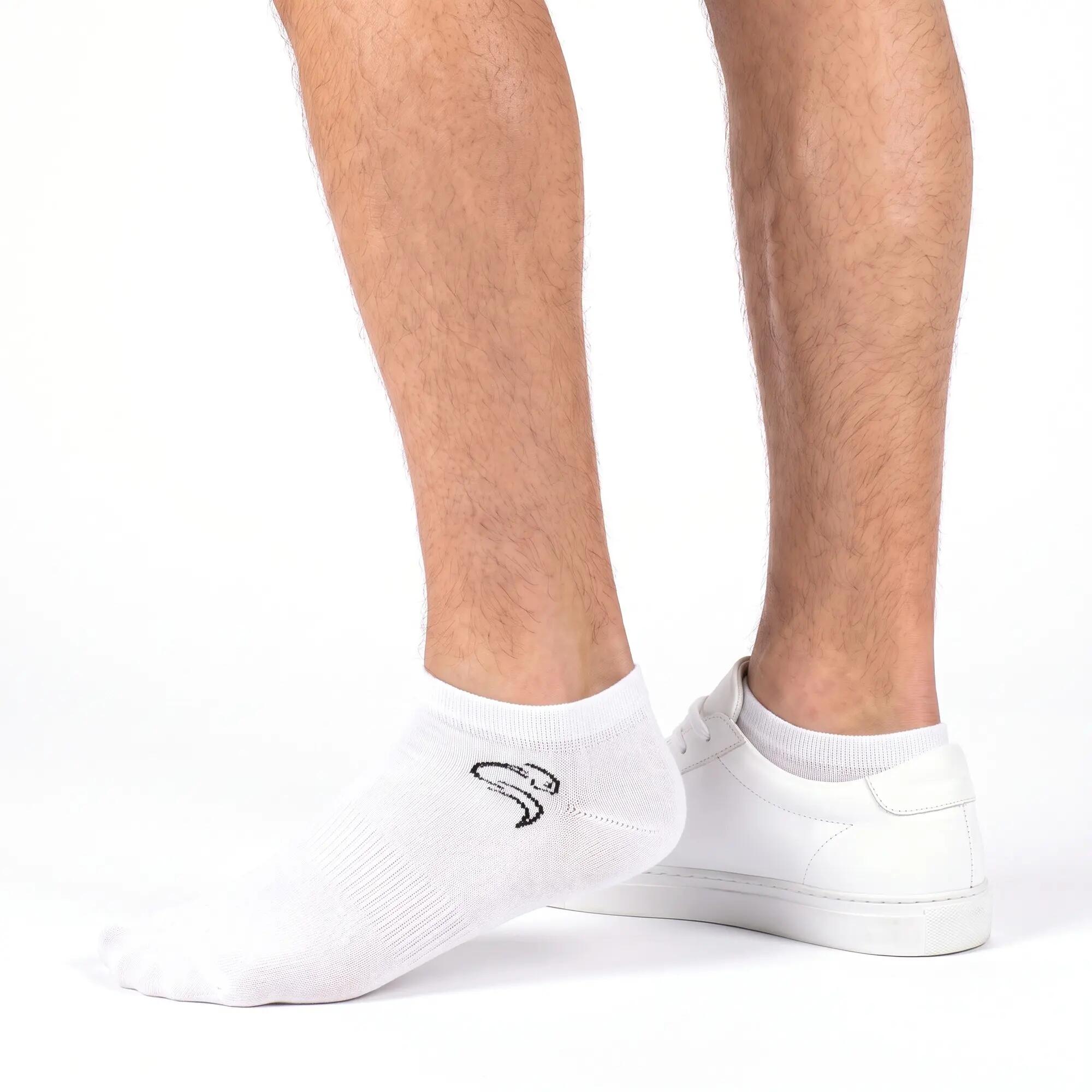 Damen Herren Fitness Sneaker Socken kurz Baumwollmix 12 Paar Strukturbündchen 5/10