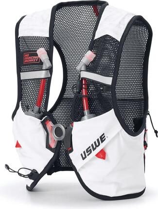 Pace 2L Trinkrucksack Weiß/Schwarz
