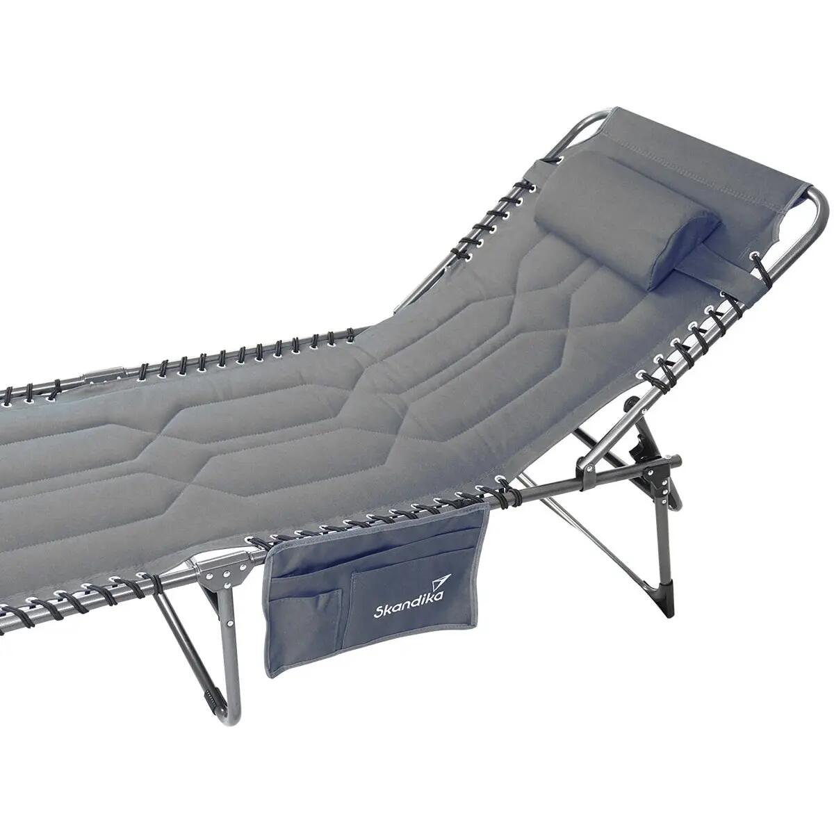 Gebraucht - Sonnenliege Torget - Klappbare Campingliege - 5-fach verstellbar 8/9