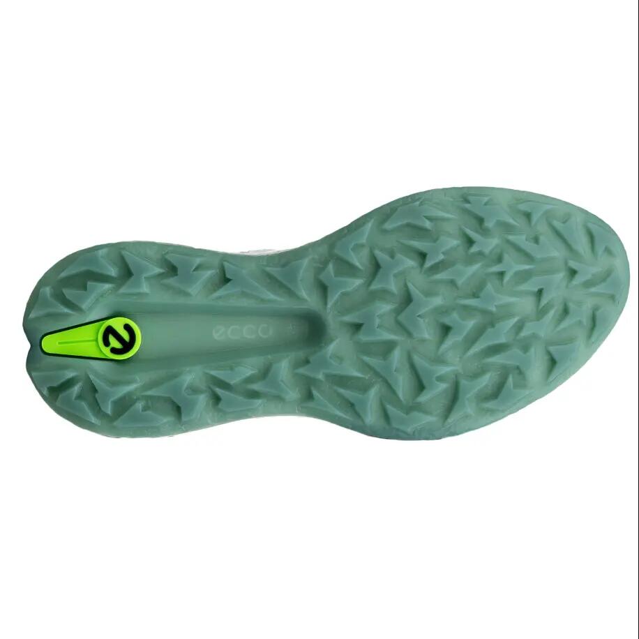 Ecco Men's Biom H5 BOA, Scarpe da golf da uomo, Bianco/Verde 4/6