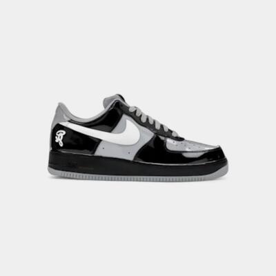 Nike air force 1 low syna central cee black white smoke grey