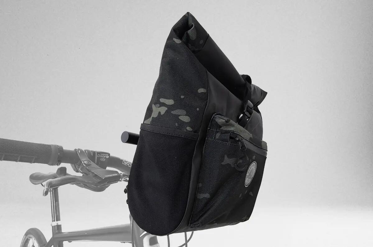 Sacoche de Guidon Bikepacking isotherme 10 L - noir/camo - HANDLEBAR BAG 2/3