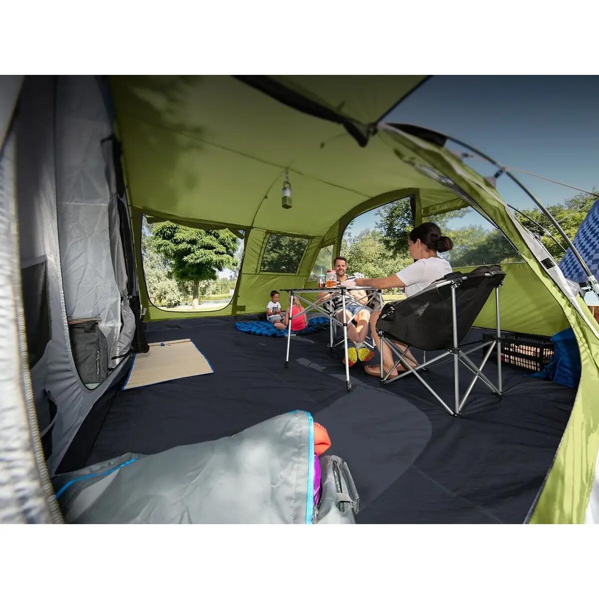 Tente tunnel familiale Gotland 6 Protect - 6 personnes - Sol cousu 8/16