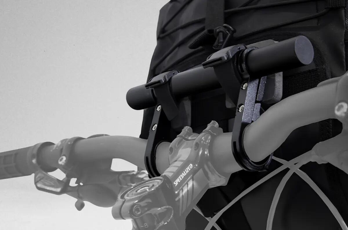Sacoche de Guidon Bikepacking isotherme 10 L - noir/camo - HANDLEBAR BAG 3/3