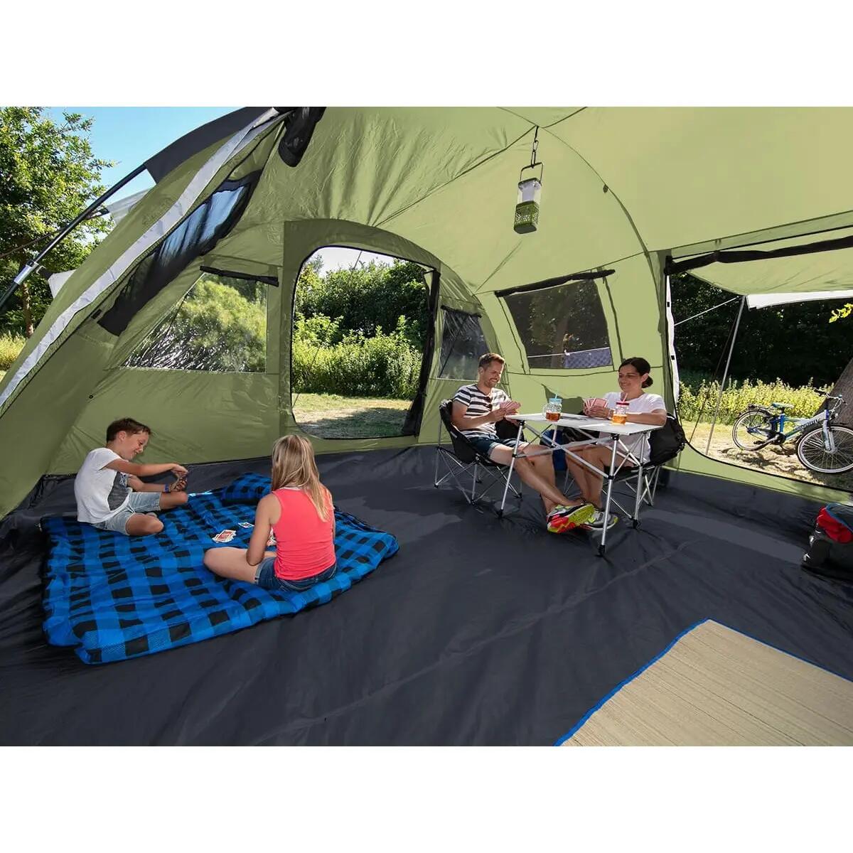 Tente tunnel familiale Gotland 6 Protect - 6 personnes - Sol cousu 6/16