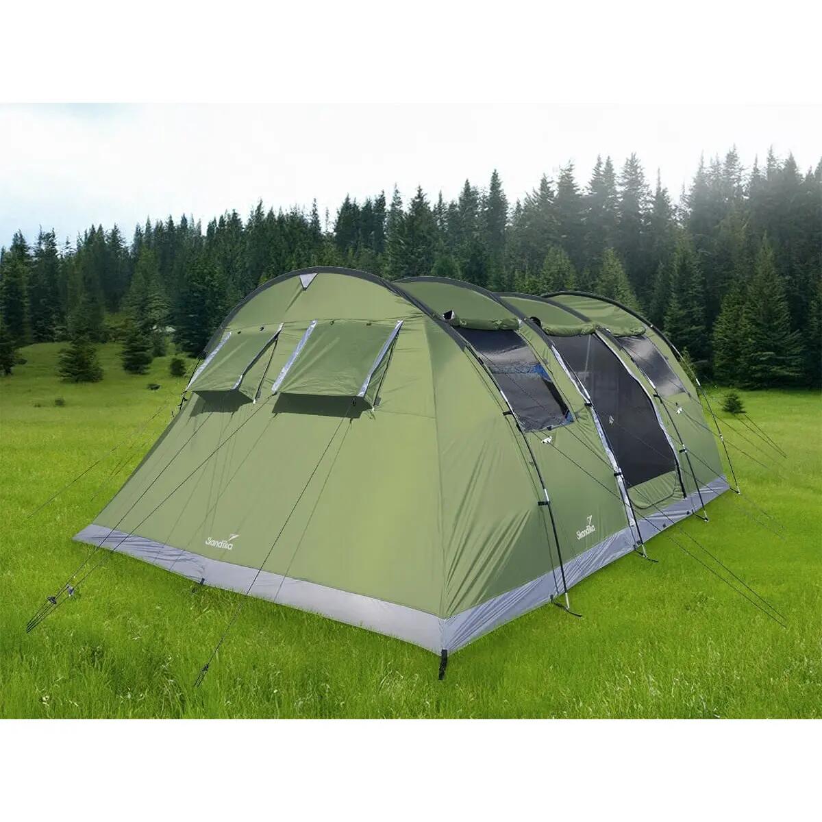 Tente tunnel familiale Gotland 6 Protect - 6 personnes - Sol cousu 4/16