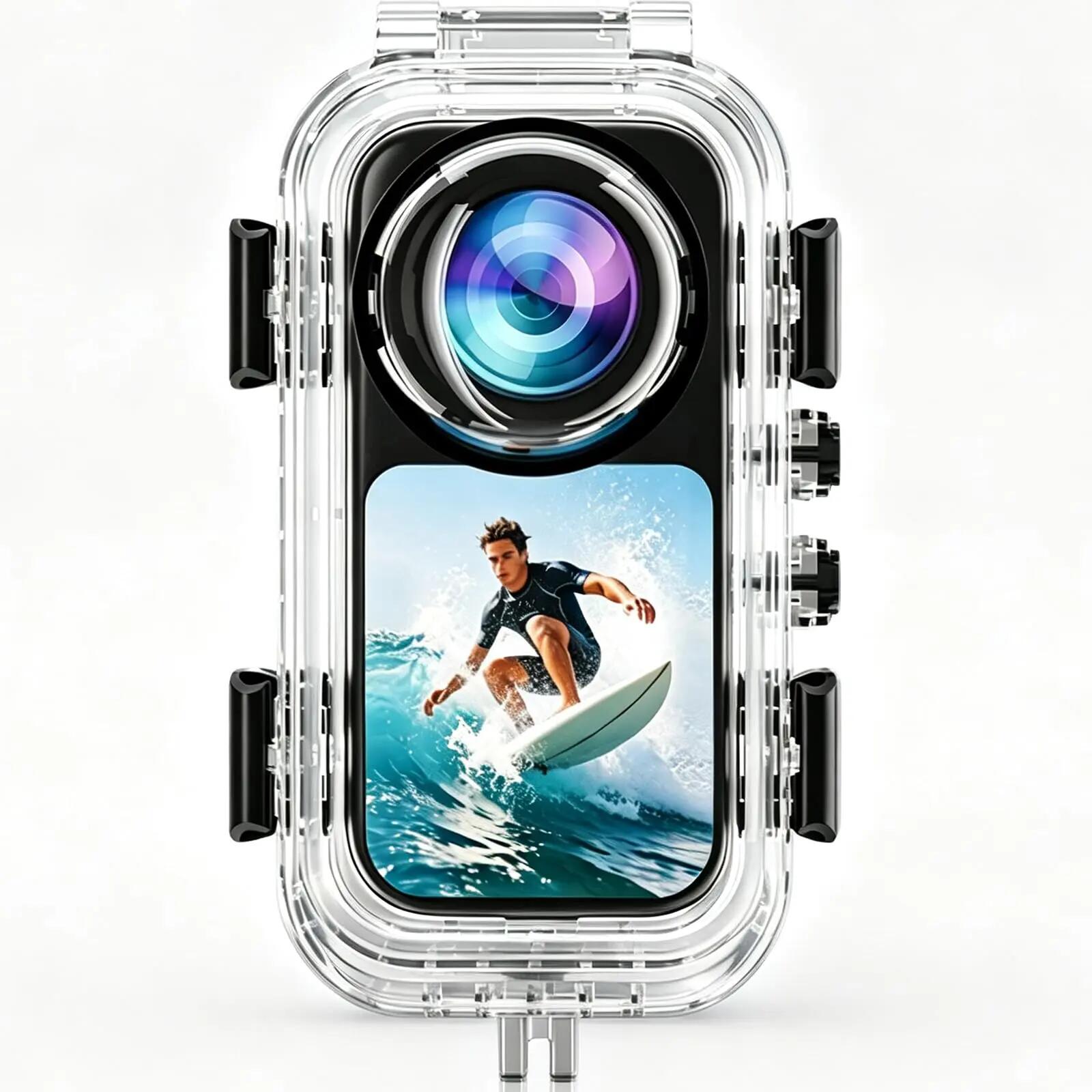 Boîtier étanche à double griffe pour caméra Insta360 X6, caisson de protection s 1/6