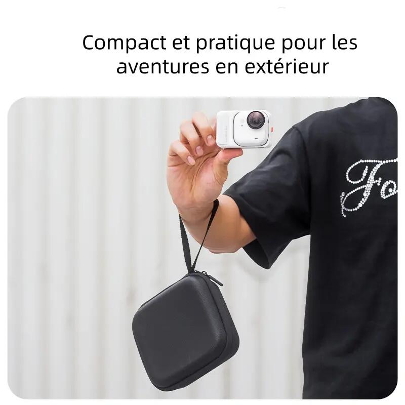 Sac rangement Insta360 GO Ultra | Étui compact anti-choc pour accessoires caméra 4/4