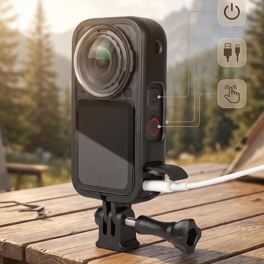 Cage de protection Insta360 X6 | Cadre à dégagement rapide pour caméra panoramiq 6/6
