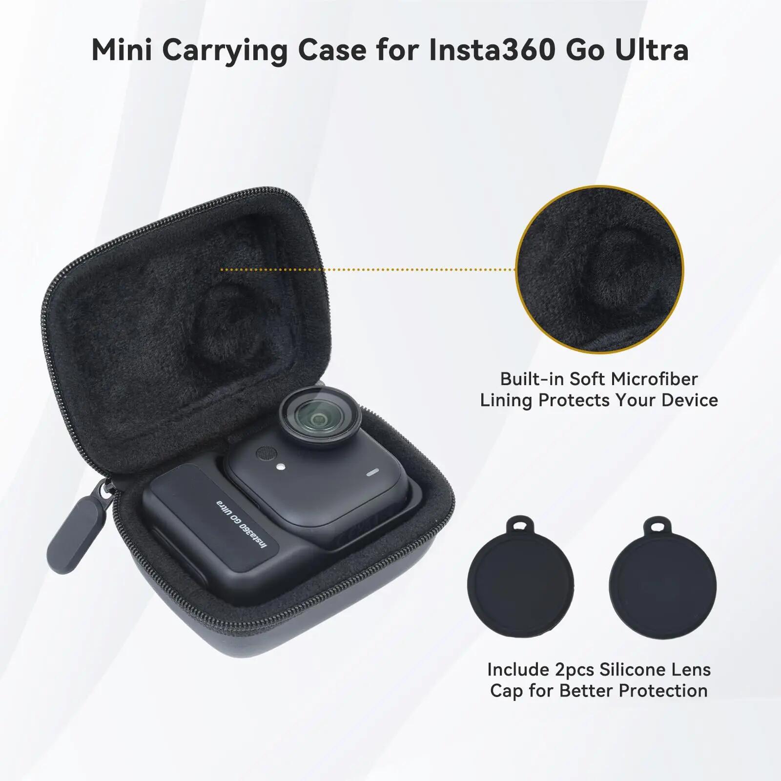 2 Sac de rangement pour caméra Insta360 Go Ultra, étui de protection pour l’appa 3/3