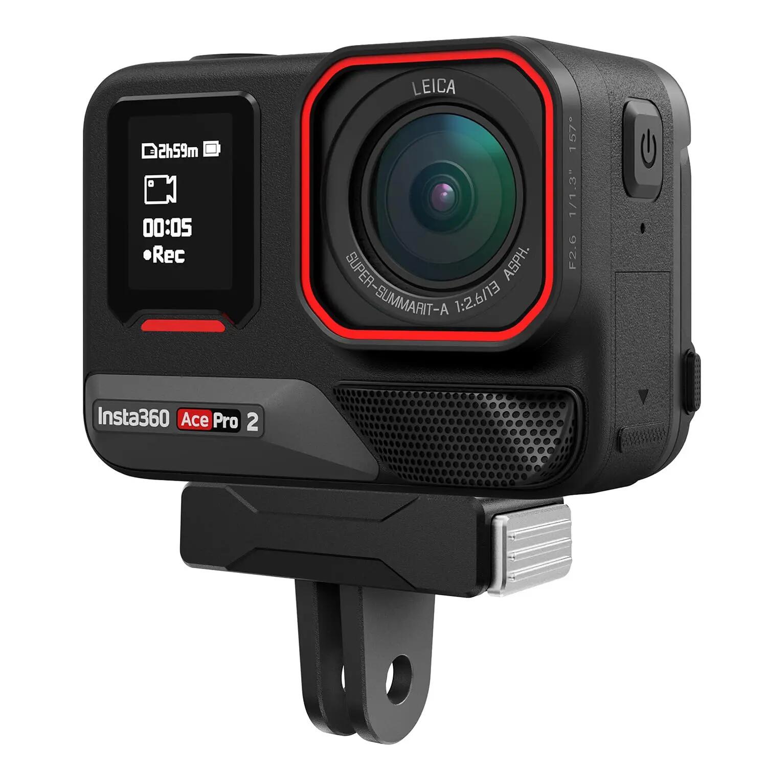 Support magnétique démontage‑rapide Insta360 Ace Pro / X5 4/5