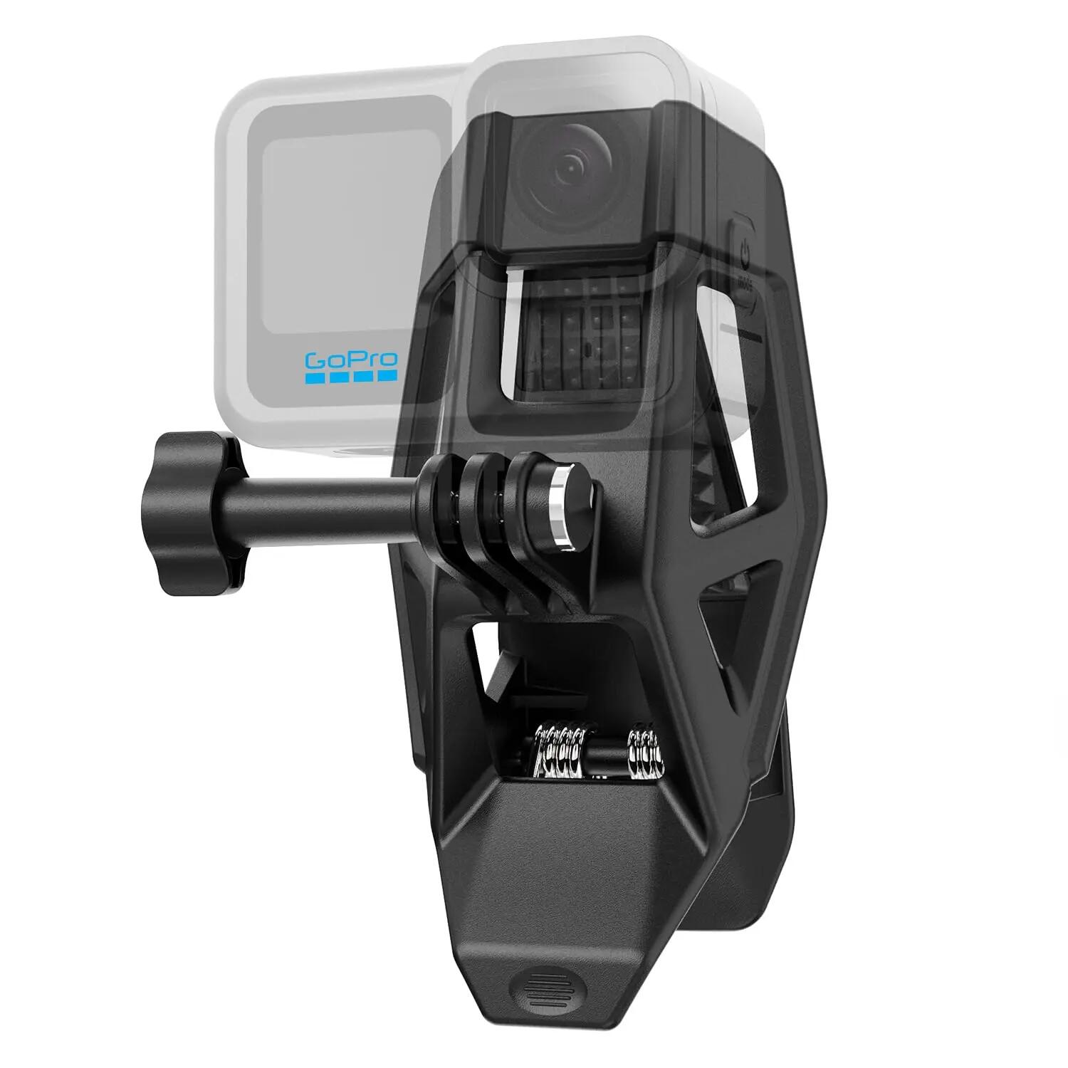 Support menton casque moto magnétique POV GoPro Insta360 4/7