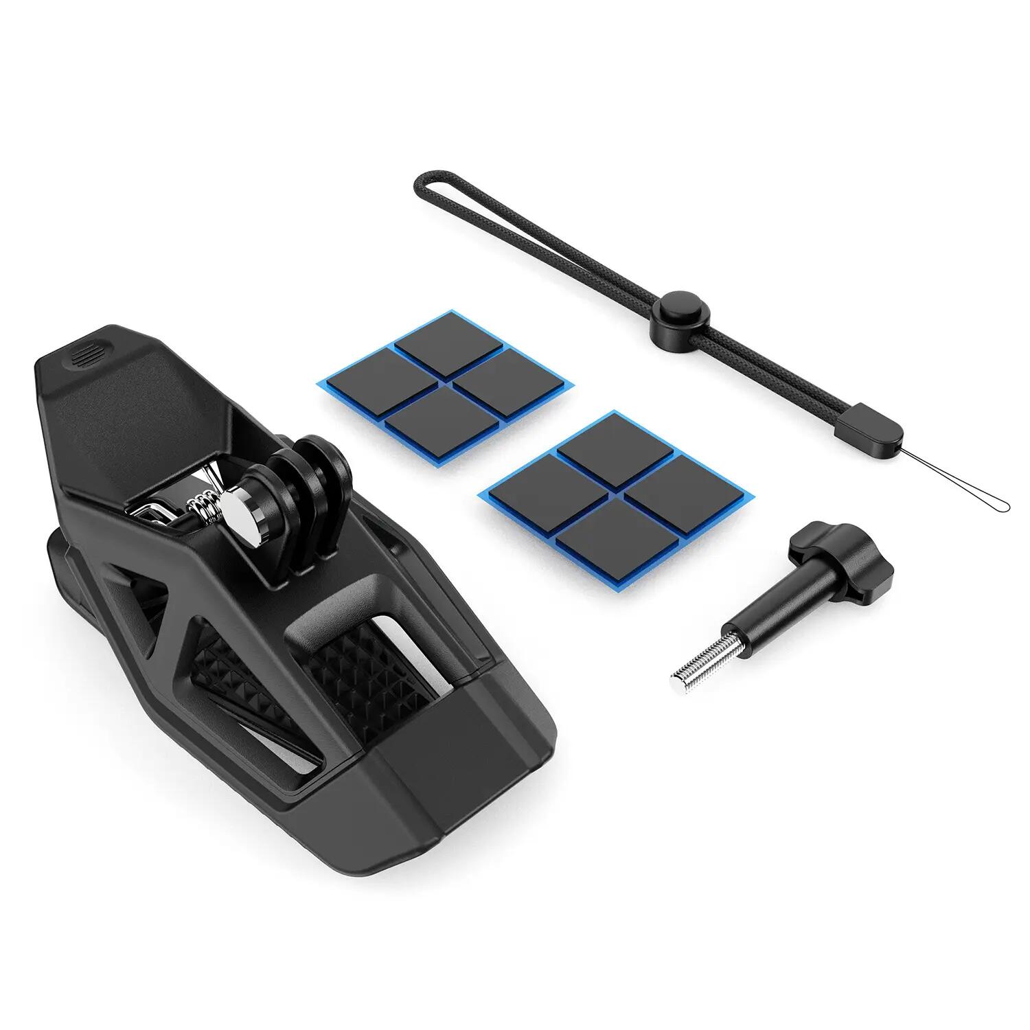 Support menton casque moto magnétique POV GoPro Insta360 2/7