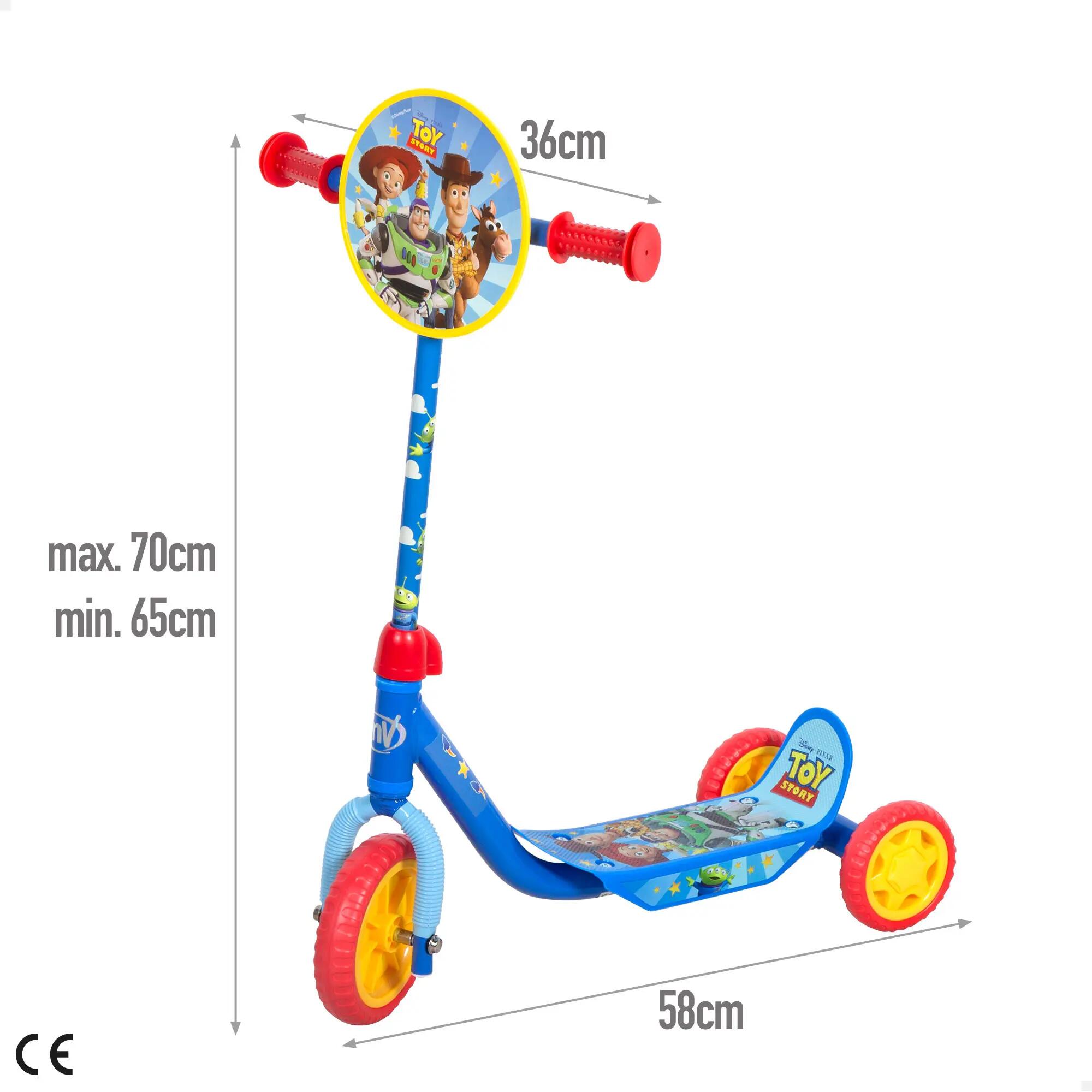Toy Story Patinete 3 ruedas 58x36x65-70 cm + 2 años 4/7